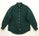 画像: 90'S RALPH LAUREN シャモアクロス 長袖 BDシャツ ダークグリーン (VINTAGE) 「L/S Shirt」 入荷しました。