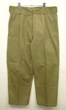 画像: 50'S イタリア軍 "MARINE MILITARE" プリーツ入り ホスピタルパンツ (DEADSTOCK) 「Bottoms」 入荷しました。