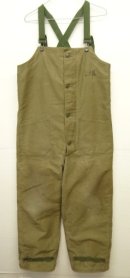 画像: 40'S アメリカ軍 US NAVY ステンシル入り デッキパンツ オーバーオール CONMARジップ (VINTAGE) 「Bottoms」 入荷しました。