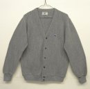 画像: 80'S IZOD LACOSTE Vネック アクリルカーディガン グレー (VINTAGE) 「Knit」 入荷しました。