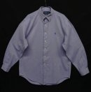 画像: 90'S RALPH LAUREN "YARMOUTH" ヘリンボーン 長袖 BDシャツ ブルー (VINTAGE) 「L/S Shirt」 入荷しました。