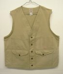 画像: 80'S C.C.FILSON ハンティングベスト ベージュ USA製 (VINTAGE) 「No Sleeve」 入荷しました。