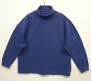 画像: 90'S GAP 旧タグ タートルネック 長袖 Tシャツ ブルー (VINTAGE) 「T-Shirt」 入荷しました。