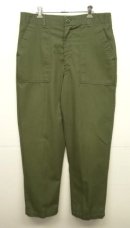 画像: 70'S アメリカ軍 US ARMY "OG507" コットンポリ ベイカーパンツ W36L31 SCOVILLジップ (VINTAGE) 「Bottoms」 入荷しました。