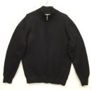 画像: 00'S LL Bean コットン/カシミア ハーフジップ ニット BLACK (VINTAGE) 「Knit」 入荷しました。