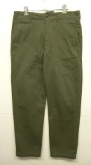 画像: ENGINEERED GARMENTS "WORKADAY" ミリタリーチノパンツ オリーブ USA製 (USED) 「Bottoms」 入荷しました。