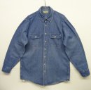 画像: 80'S LL Bean デニム ワークシャツ インディゴ (VINTAGE) 「L/S Shirt」 入荷しました。