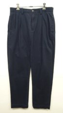 画像: 90'S RALPH LAUREN "ETHAN PANT" ツープリーツ チノパンツ NAVY (VINTAGE) 「Bottoms」 入荷しました。