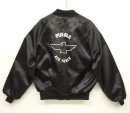 画像: 80'S KING LOUIE "PUEBLO AIR FORCE" 裏地付き サテンジャケット ブラック USA製 (VINTAGE) 「Jacket」 入荷しました。