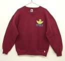 画像: 90'S RUSSELL ATHLETIC "PHOENIX92" 前Vガゼット スウェットシャツ バーガンディ USA製 (VINTAGE) 「Sweat Shirt」 入荷しました。