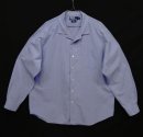 画像: 90'S RALPH LAUREN "BONNARD" ポプリン 長袖 ワイドカラーシャツ ブルーチェック (VINTAGE) 「L/S Shirt」 入荷しました。