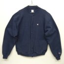 画像: 90'S CHAMPION 刺繍タグ リバースウィーブ スナップボタン カーディガン ネイビー USA製 (VINTAGE) 「Sweat Shirt」 入荷しました。