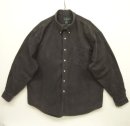 画像: 90'S J.CREW 旧タグ デニム ３点留め BDシャツ ブラック USA製 (VINTAGE) 「L/S Shirt」 入荷しました。