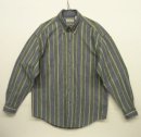 画像: 90'S LL Bean シャンブレー BDシャツ ストライプ カナダ製 (VINTAGE) 「L/S Shirt」 入荷しました。