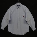 画像: 90'S RALPH LAUREN "TILDEN" オックスフォード 長袖 BDシャツ ブルー (VINTAGE) 「L/S Shirt」 入荷しました。