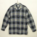 画像: 60'S TOWNCRAFT コットン オープンカラーシャツ チェック柄 (VINTAGE) 「L/S Shirt」 入荷しました。