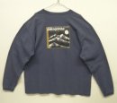 画像: 90'S PATAGONIA バックプリント BENEFICIAL T'S 長袖Tシャツ ネイビー MEXICO製 (VINTAGE) 「T-Shirt」 入荷しました。