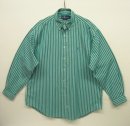 画像: 90'S RALPH LAUREN ポプリン 長袖 BDシャツ ストライプ (VINTAGE) 「L/S Shirt」 入荷しました。