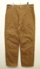 画像: 80'S CARHARTT 100周年タグ 裏地付き ダックパンツ ブラウン USA製 (VINTAGE) 「Bottoms」 入荷しました。