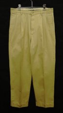 画像: 90'S RALPH LAUREN "HAMMOND PANT" ツープリーツ チノパンツ BEIGE (VINTAGE) 「Bottoms」 入荷しました。