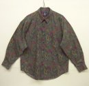 画像: 90'S GAP 旧タグ ポプリン 長袖シャツ ペイズリー柄 (VINTAGE) 「L/S Shirt」 入荷しました。