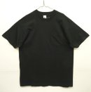 画像: 90'S FRUIT OF THE LOOM 耳付きポケット シングルステッチ 半袖 Tシャツ ブラック USA製 (DEADSTOCK) 「T-Shirt」 入荷しました。