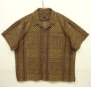 画像: RALPH LAUREN "POLO JEANS" リネン/コットン 半袖 オープンカラーシャツ イカット柄 (VINTAGE) 「S/S Shirt」 入荷しました。