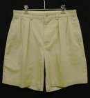 画像: 90'S RALPH LAUREN "TYLER SHORT" ツープリーツ チノショーツ ベージュ (VINTAGE) 「Shorts」 入荷しました。