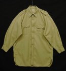 画像: 50'S SAINTHILL LEVINE & CO "SPORTSMAN" マチ付き ポプリン ミリタリーオフィサーシャツ ベージュ (VINTAGE) 「L/S Shirt」 入荷しました。