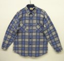 画像: 70'S MEN'S STORE プリントネル 長袖 フランネルシャツ チェック柄 (VINTAGE) 「L/S Shirt」 入荷しました。