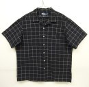 画像: 90'S RALPH LAUREN "CLASSIC FIT" コットン 半袖 オープンカラーシャツ チェック柄 (VINTAGE) 「S/S Shirt」 入荷しました。