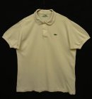 画像: 80'S CHEMISE LACOSTE ポロシャツ 生成り フランス製 (VINTAGE) 「S/S Polo」 入荷しました。