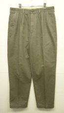 画像: 90'S RALPH LAUREN "ANDREW PANT" ツープリーツ チノパンツ KHAKI (VINTAGE) 「Bottoms」 入荷しました。