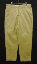 画像: 60'S アメリカ軍 US ARMY コットン100% チノパンツ PRENTICEアルミジップ (VINTAGE) 「Bottoms」 入荷しました。