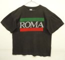 画像: 80'S ROMA シングルステッチ 半袖 Tシャツ ブラック (VINTAGE) 「T-Shirt」 入荷しました。