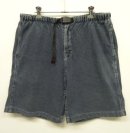 画像: 90'S GRAMICCI 旧ロゴ ベルト付き ショーツ インディゴ/チェック柄 USA製 (VINTAGE) 「Shorts」 入荷しました。