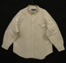 画像: 90'S RALPH LAUREN "CLASSIC FIT" オックスフォード 長袖 BDシャツ ストライプ (VINTAGE) 「L/S Shirt」 入荷しました。