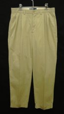 画像: 90'S RALPH LAUREN "HAMMOND PANT" ツープリーツ チノパンツ ベージュ (VINTAGE) 「Bottoms」 入荷しました。