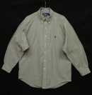 画像: 90'S RALPH LAUREN "YARMOUTH" コットン 長袖 BDシャツ ストライプ (VINTAGE) 「L/S Shirt」 入荷しました。