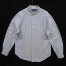 画像: 90'S RALPH LAUREN "CLASSIC FIT" オックスフォード 長袖 BDシャツ ストライプ (VINTAGE) 「L/S Shirt」 入荷しました。