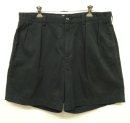 画像: 90'S RALPH LAUREN "ANDREW SHORT" ツープリーツ チノショーツ ブラック (VINTAGE) 「Shorts」 入荷しました。