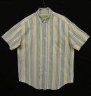 画像: 90'S LL Bean コットン 半袖 BDシャツ マルチストライプ (VINTAGE) 「S/S Shirt」 入荷しました。