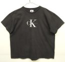 画像: 90'S CALVIN KLEIN シングルステッチ 半袖 Tシャツ ブラック USA製 (VINTAGE) 「T-Shirt」 入荷しました。