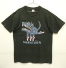 画像: 90'S SARATOGA シングルステッチ 半袖 Tシャツ ブラック USA製 (VINTAGE) 「T-Shirt」 入荷しました。