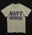 画像: NAVY SWIMMING シングルステッチ 半袖 Tシャツ ヘザーグレー (VINTAGE) 「T-Shirt」 入荷しました。