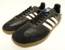 画像: ADIDAS "SAMBA" ガムソール レザースニーカー ブラック/ホワイト (USED) 「Shoes」 入荷しました。