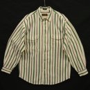 画像: 90'S EDDIE BAUER "ELKHORN TWILL" 黒タグ 長袖 ワークシャツ ストライプ (VINTAGE) 「L/S Shirt」 入荷しました。