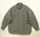 画像: 90'S RALPH LAUREN "DONINGTON" シャンブレー チンスト＆マチ付き 長袖 ワークシャツ ブラック (VINTAGE) 「L/S Shirt」 入荷しました。