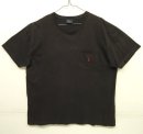 画像: 90'S RALPH LAUREN シングルステッチ ポケット付き 半袖 Tシャツ ブラック (VINTAGE) 「T-Shirt」 入荷しました。