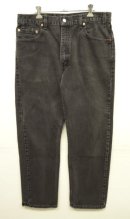 画像: 00'S LEVIS 505 デニム ブラック USA製 W36L30 (VINTAGE) 「Bottoms」 入荷しました。